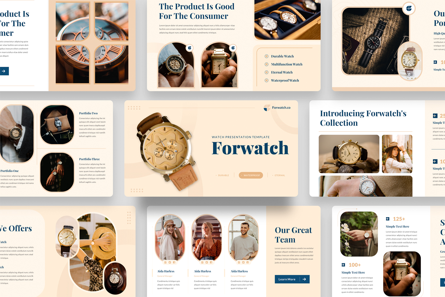 Forwatch - Watch Keynote Template