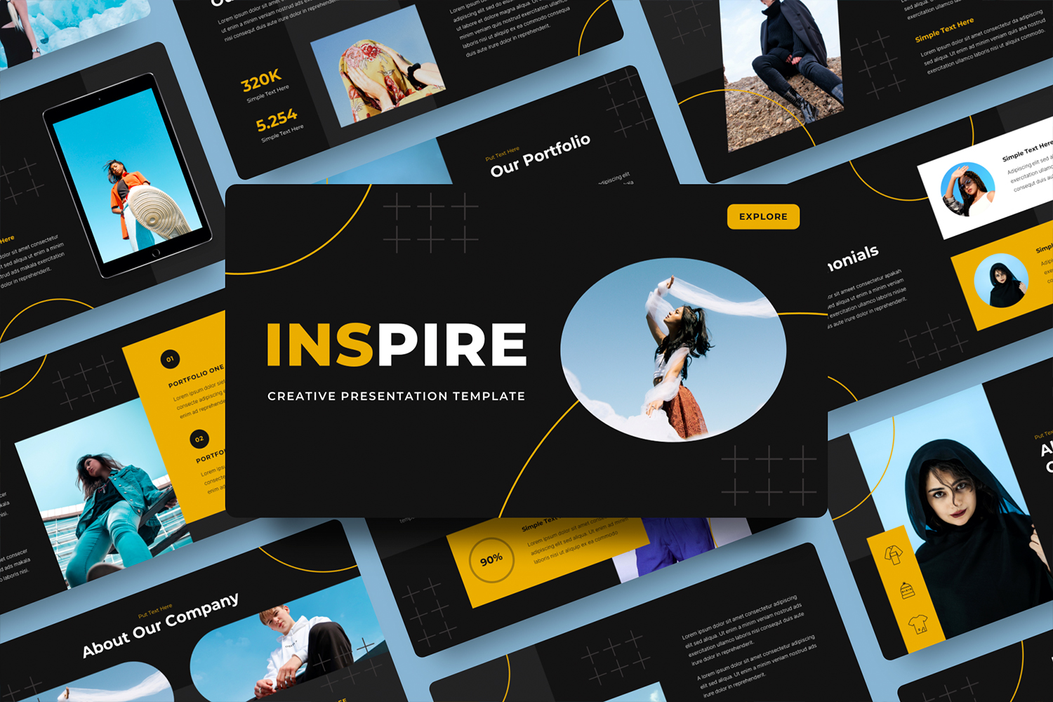 Inspire - Creative PowerPoint Template