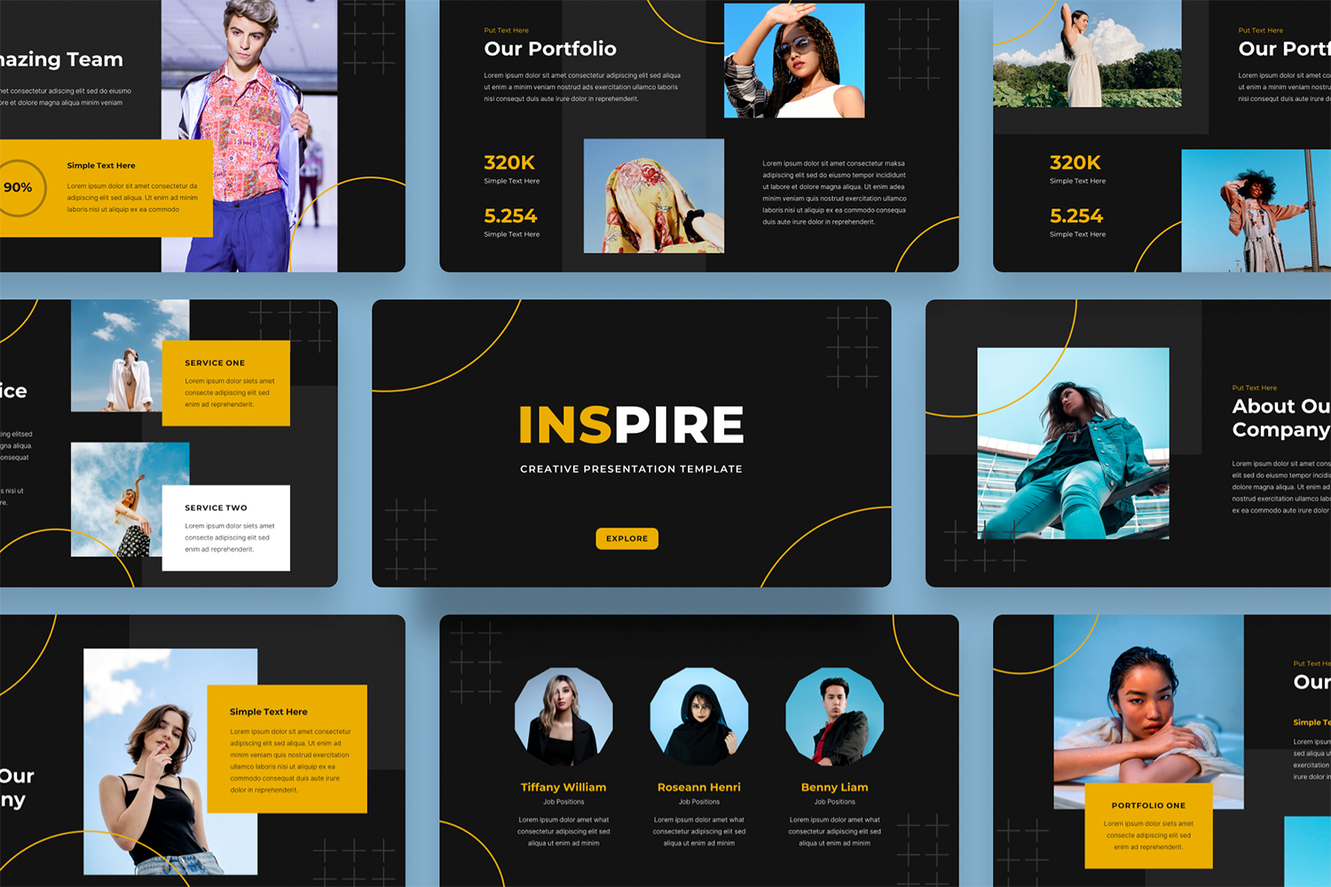 Inspire - Creative Keynote Template