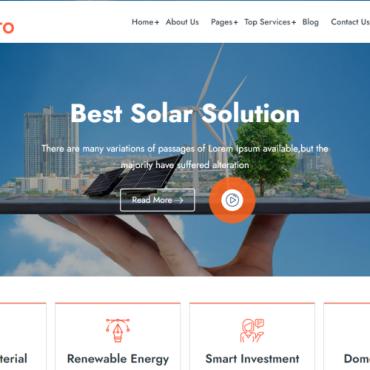 Energy Eco WordPress Themes 348471