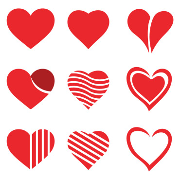 Valentine Illustration Logo Templates 348549
