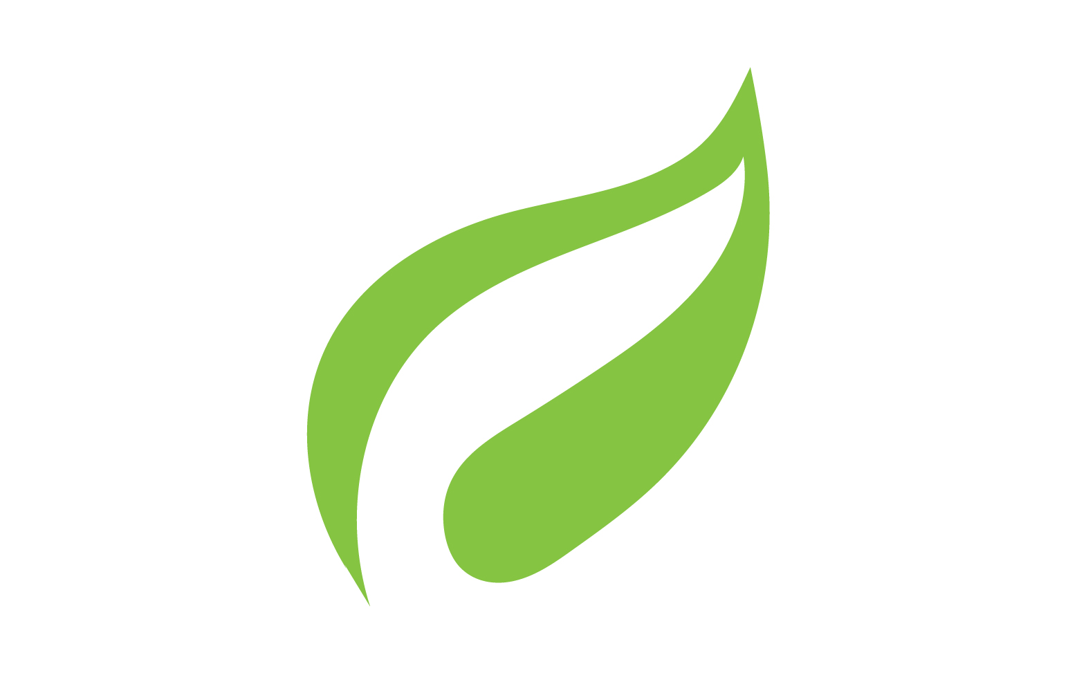 Eco green nature tree element logo v4