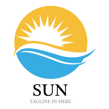 Sun Icon Logo Templates 348727