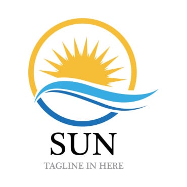 Sun Icon Logo Templates 348734