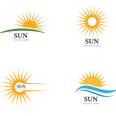 Sun Icon Logo Templates 348736
