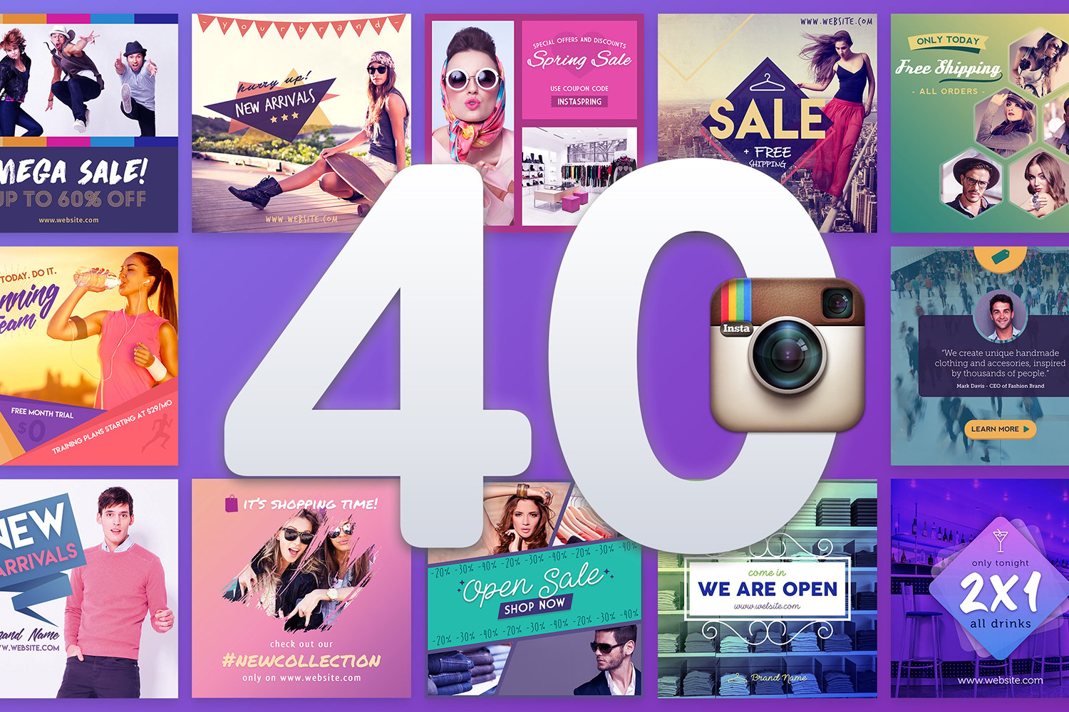 Instagram Promotional Banners