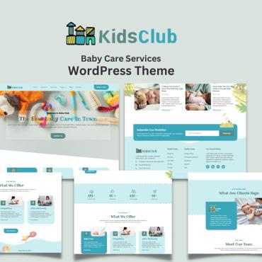 Babysitter Care WordPress Themes 348855