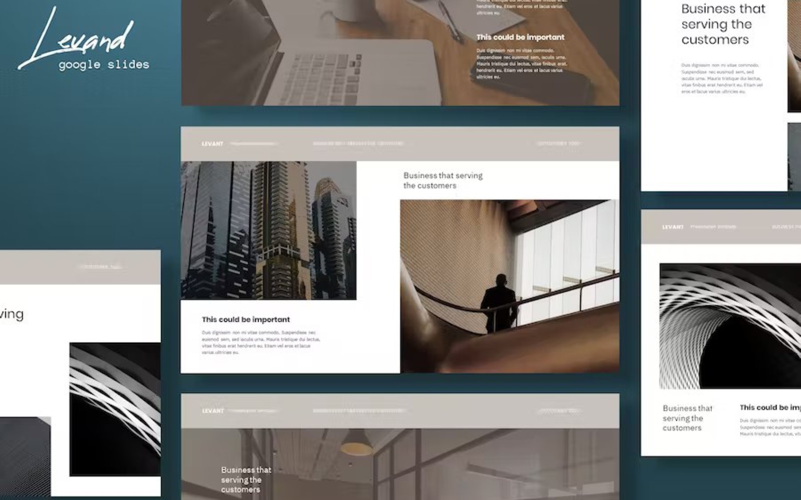 Levant - Architecture Google Slides Template