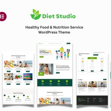 Nutrition Food WordPress Themes 349192