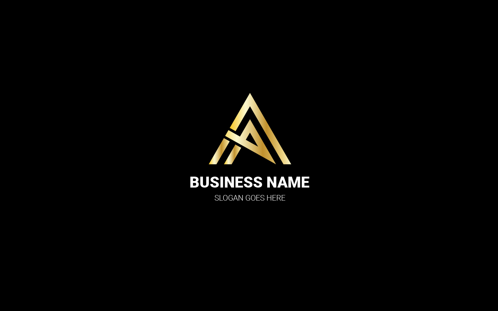 A Letter Amisca Logo Design Template