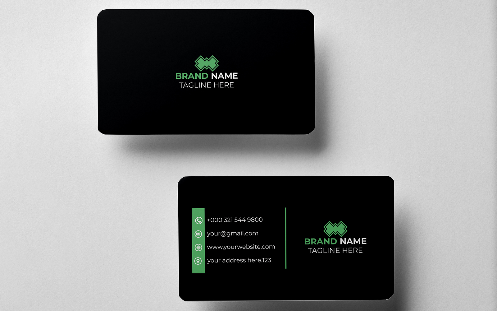 Corporate 4 Color Business Card Design