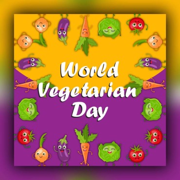 Vegetarian Day Social Media 349386