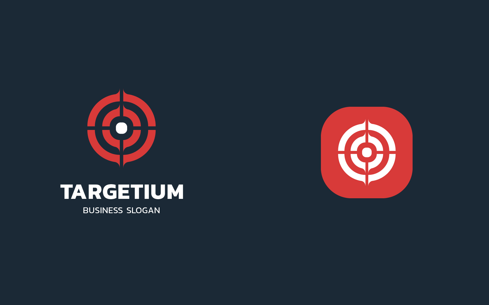 Target Point Logo Design Template