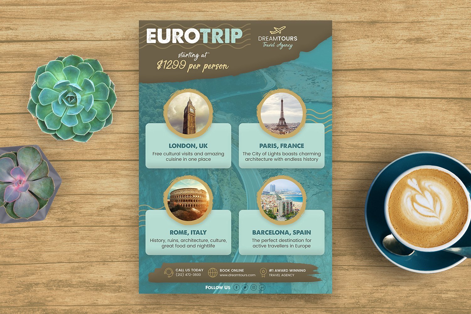 Travel and Tours Flyer Template