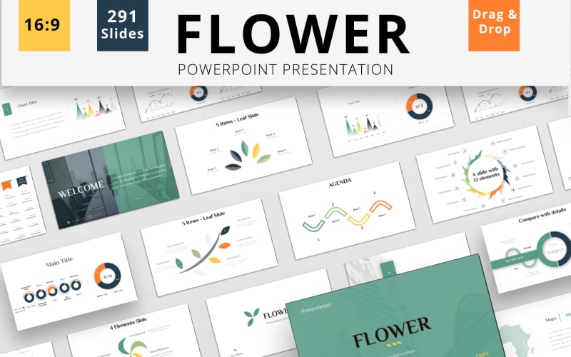 Flower - Multipurpose PowerPoint Template