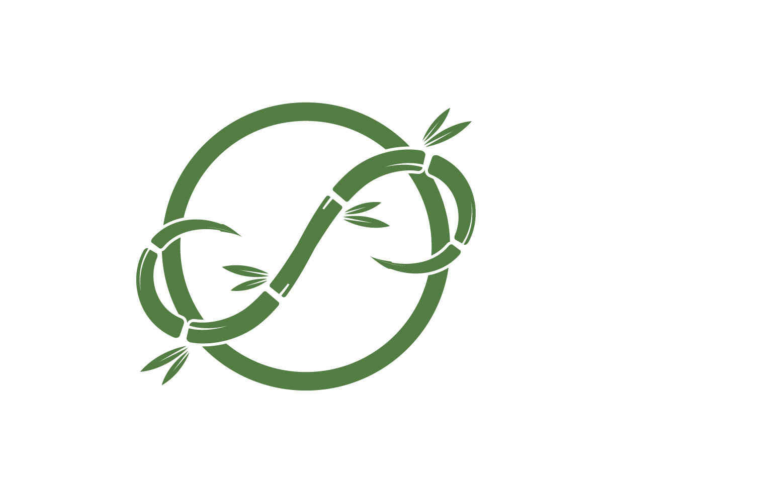 Bamboo tree logo vector v.25