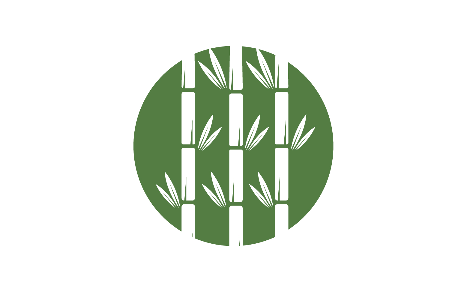 Bamboo tree logo vector v.27