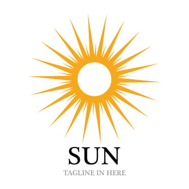 Sun Icon Logo Templates 349744