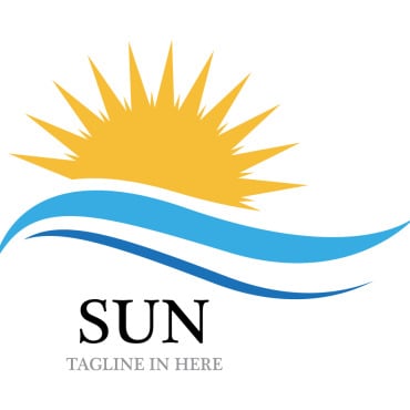 Sun Icon Logo Templates 349746
