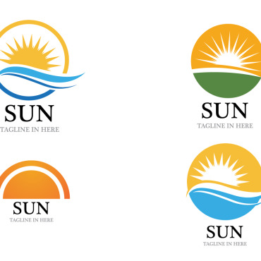 Sun Icon Logo Templates 349750