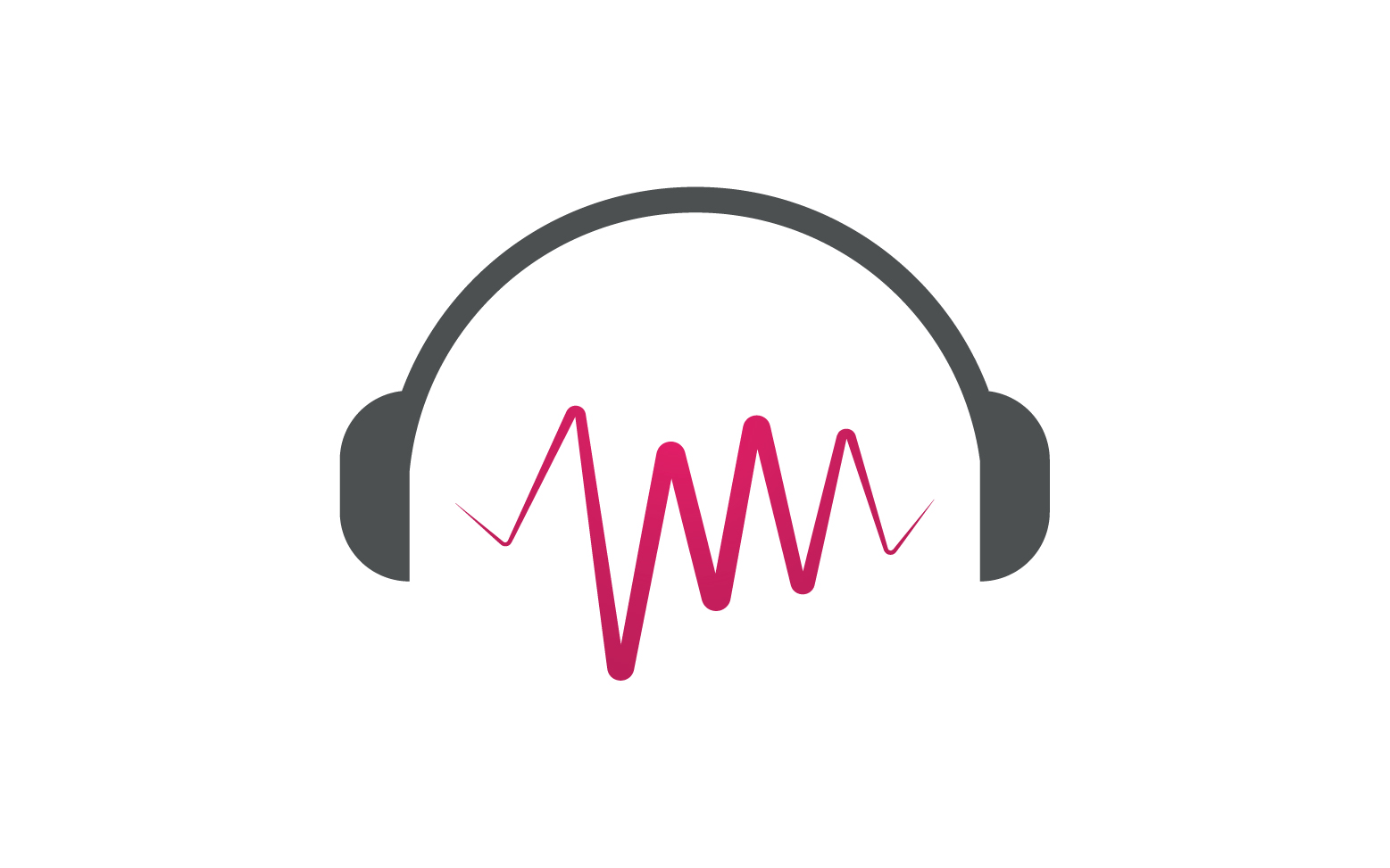 Music sound player app icon logo v.8