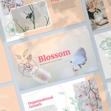 Spring Individual PowerPoint Templates 349830