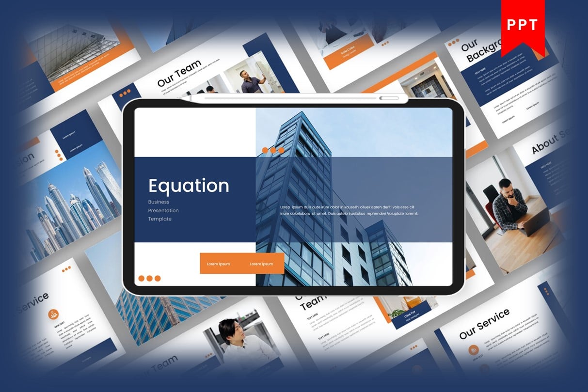 Equation - PowerPoint Business Presentation Template