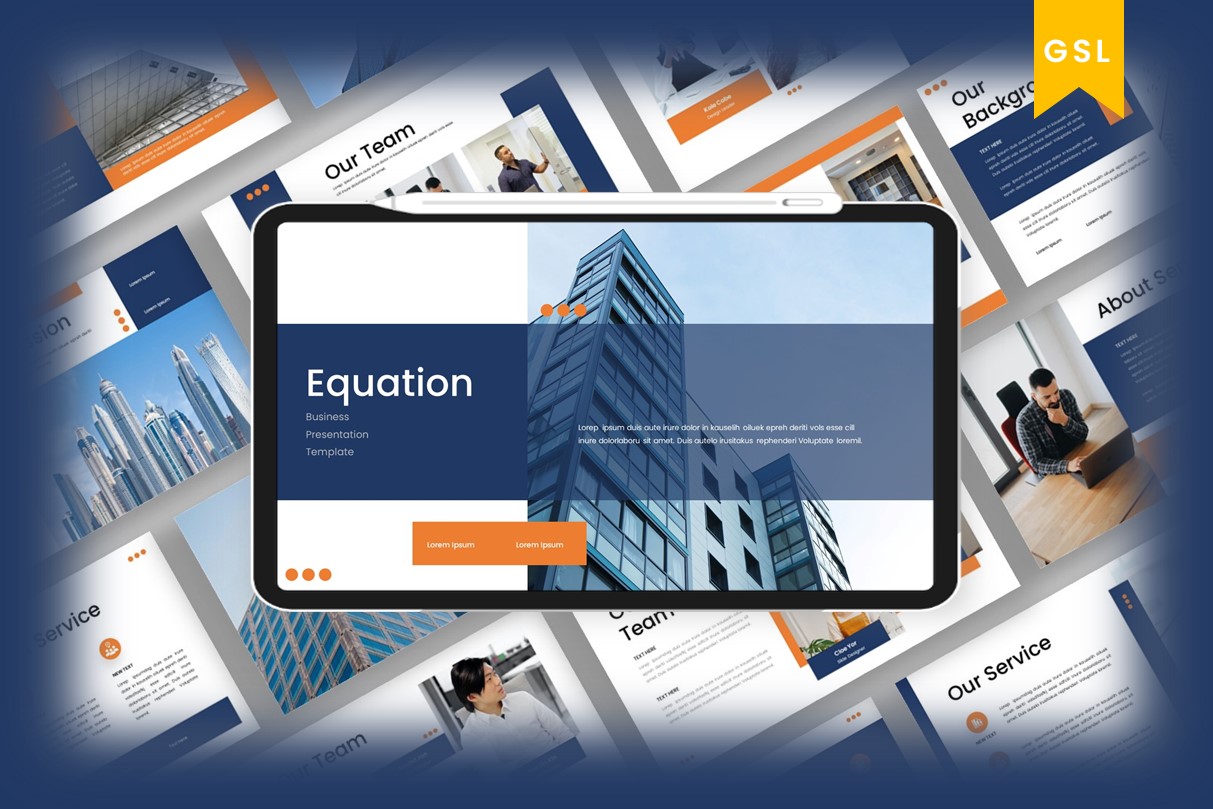 Equation - Google Slide Business Presentation Template