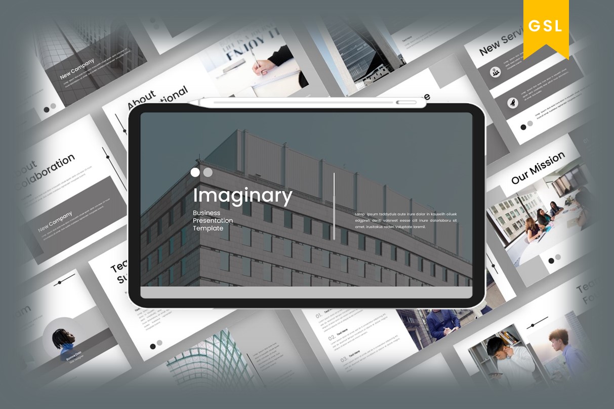 Imaginary - Business Google Slide Template