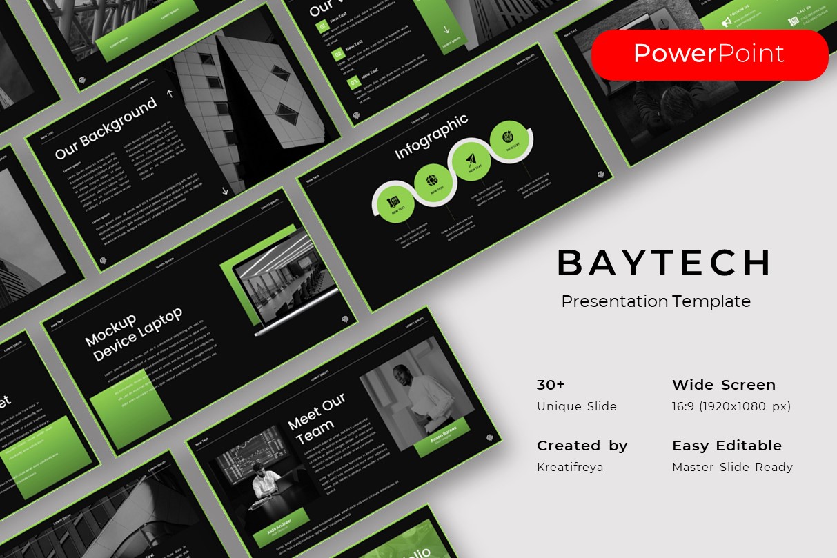 Baytech - PowerPoint Business Template