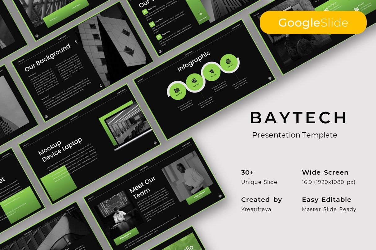 Baytech - Google Slide Business Template