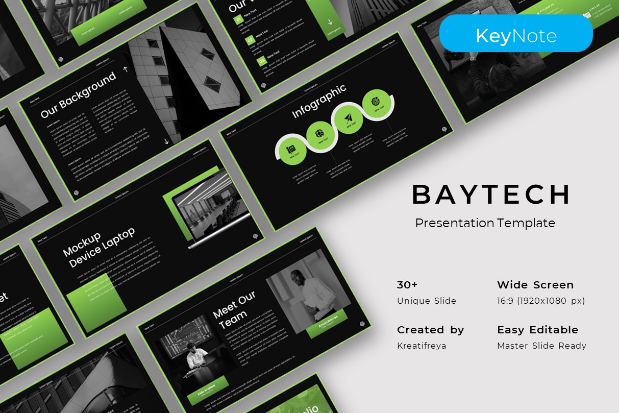 Baytech - Keynote Business Template