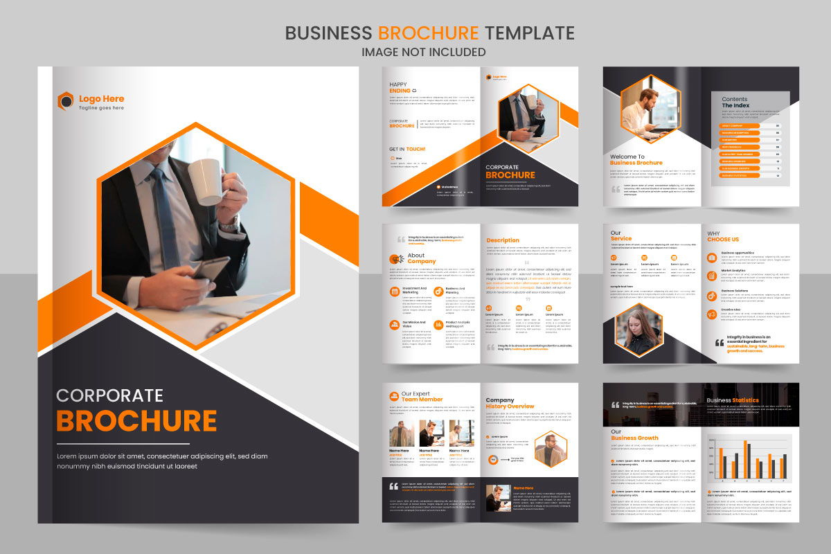 company profile brochure design ,Brochure creative design. Multipurpose template idea