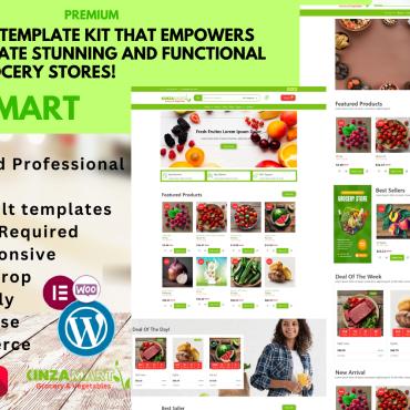 Grocery Healthy Elementor Kits 349999