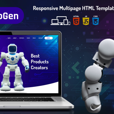 Services Software Responsive Website Templates 350082