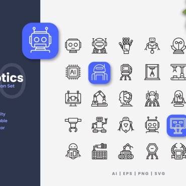 <a class=ContentLinkGreen href=/fr/kits_graphiques_templates_jeu-icones.html>Jeux d'Icnes</a></font> moderne robotique 350198