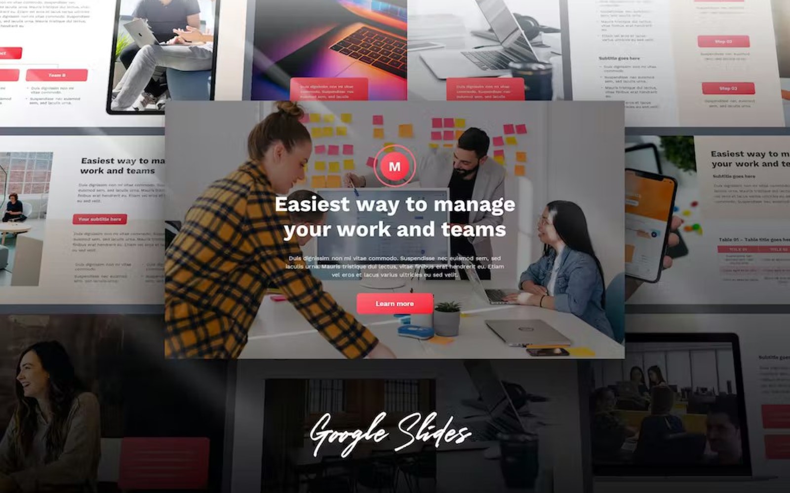 Mana - Digital Business Google Slides Template