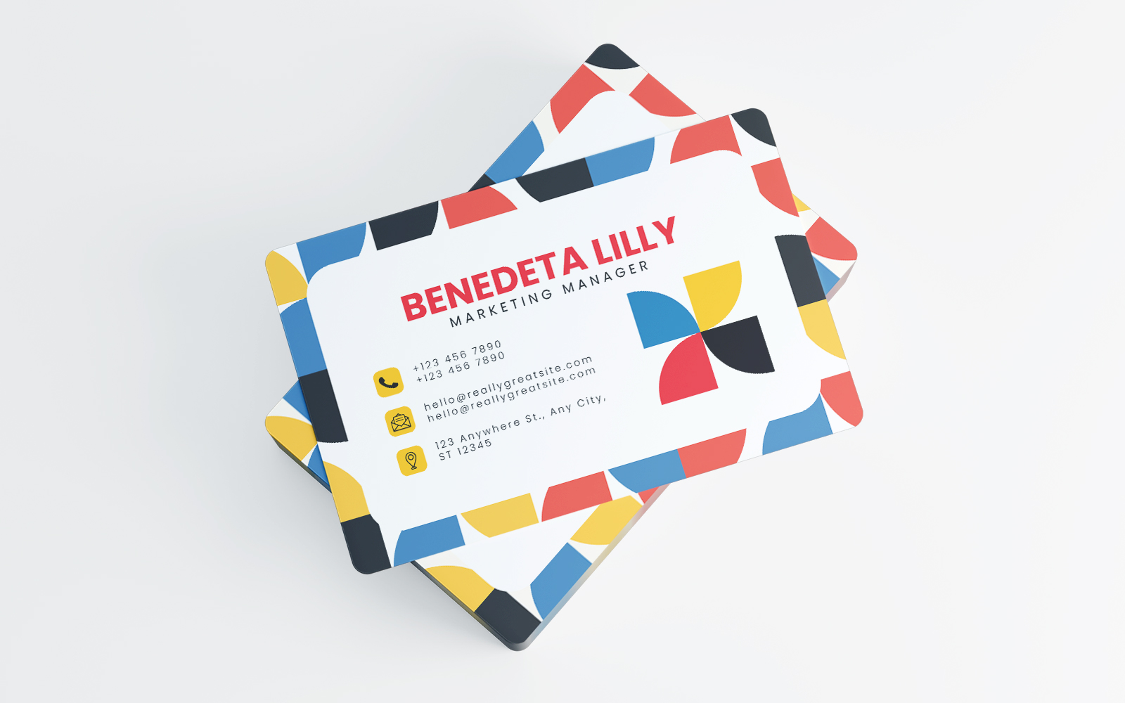 Business Card Design Style 2