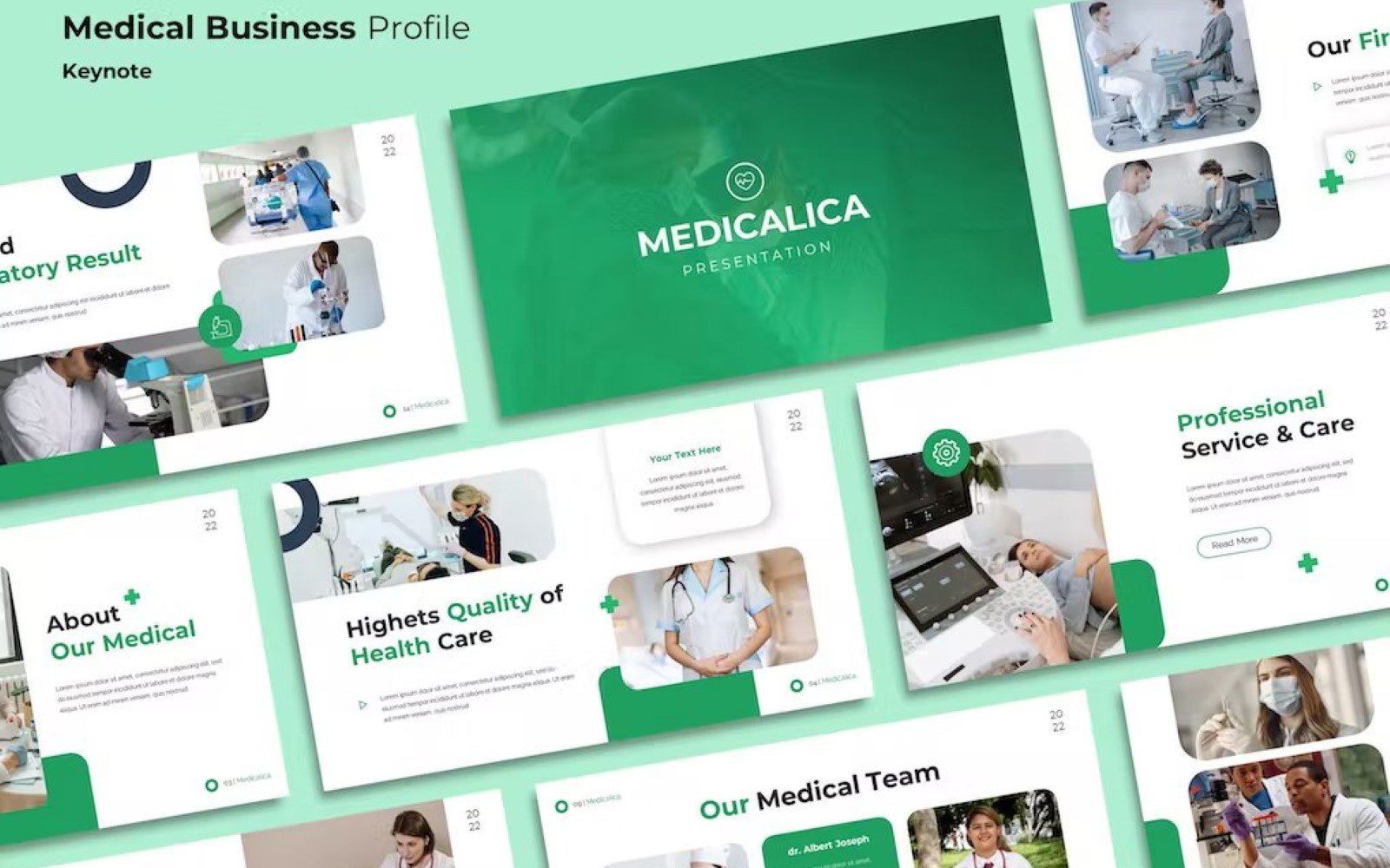 Medical Business Profile Keynote