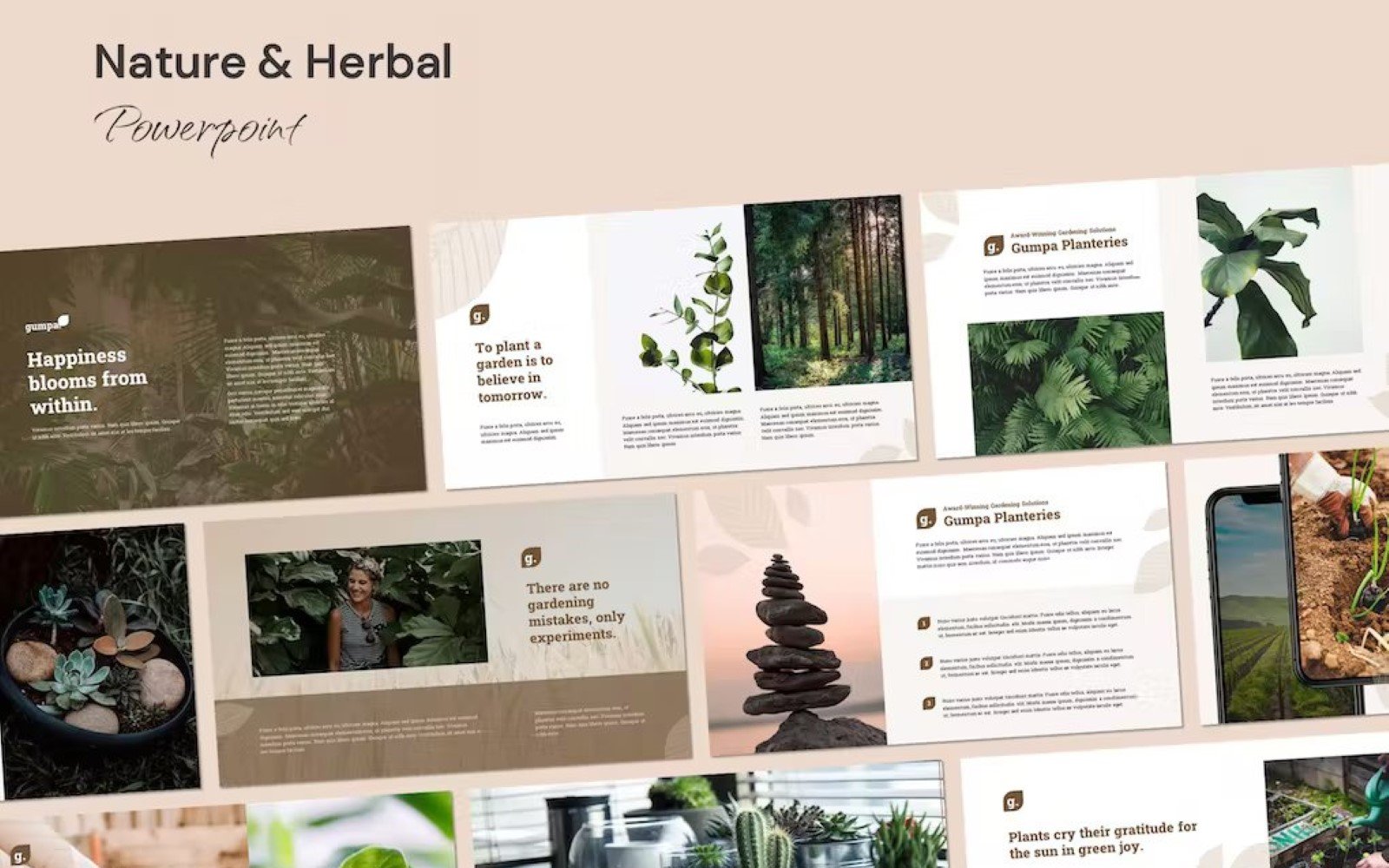 Medical herbal presentation - Powerpoint