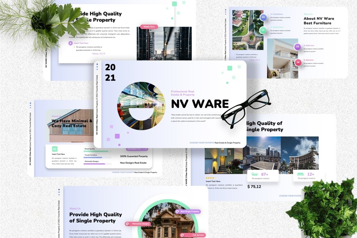 NV Ware - Real Estate Googleslide Template