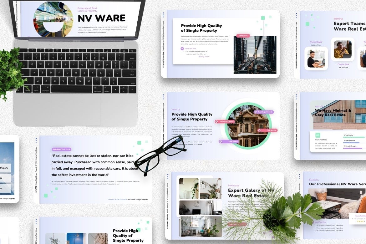 NV Ware - Real Estate Keynote Template