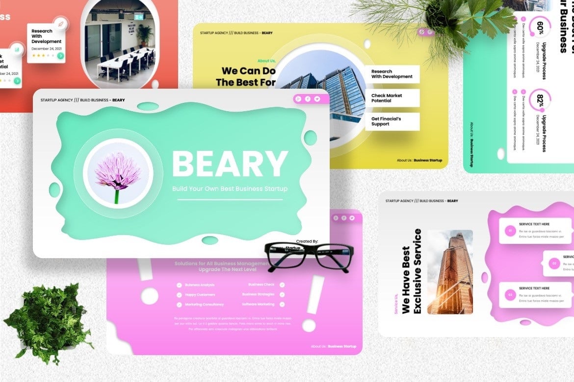 Beary - Corporate Powerpoint Templates