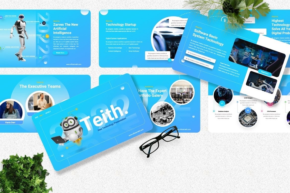 Teith - Technology Keynote Template