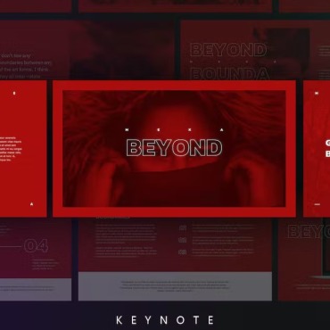 Entertaiment Magazine Keynote Templates 350768