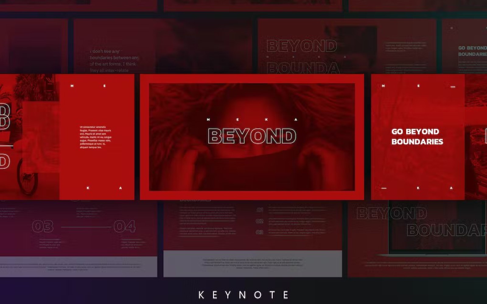 Meka - Creative Keynote Template