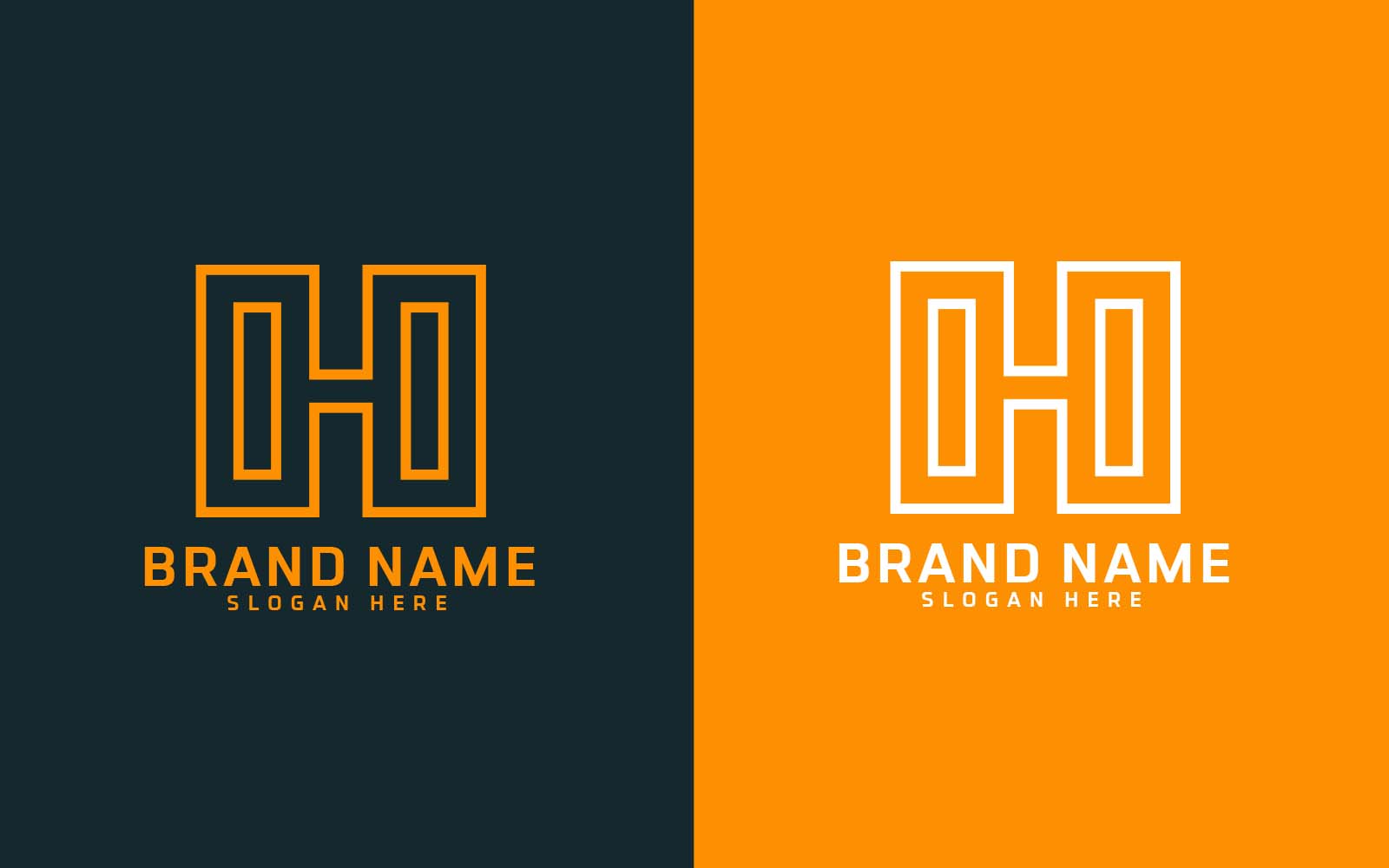 H letter Logo Design - Brand