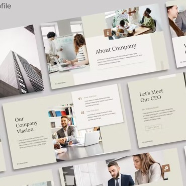 Minimal White Google Slides 351129