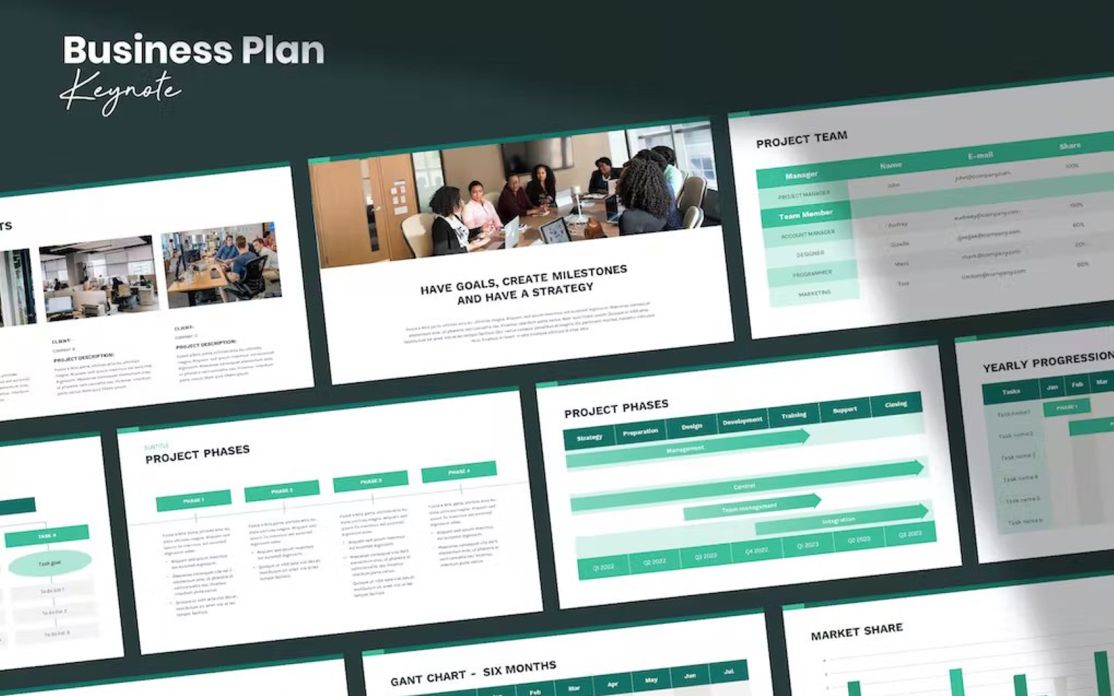 Modern Business Planner Keynote