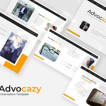 Attorney Advocate PowerPoint Templates 351173